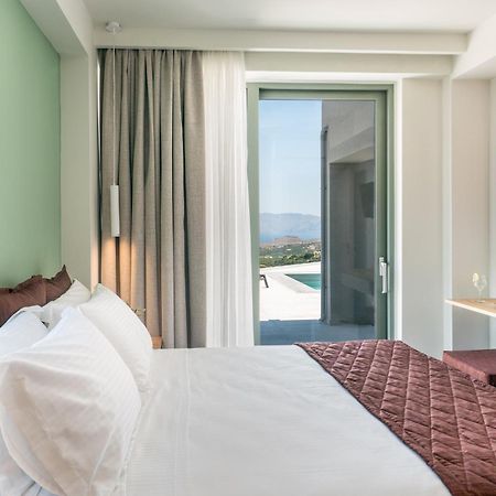 Luxurious Villa Cretan Aura With Private Heated Pool, Jacuzzi And Playroom Agios Ioannis  ภายนอก รูปภาพ